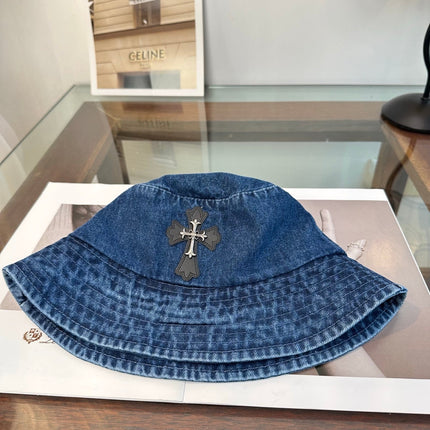 CHROME HEARTS 26S DENIM BUCKET HAT STYLE 058
