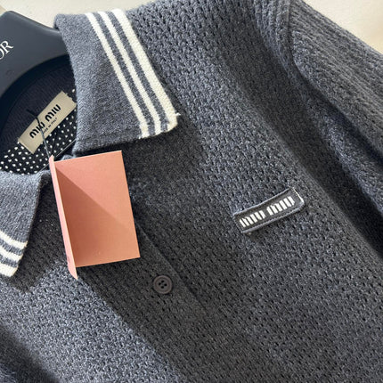MIUMIU 26S POLO SWEATER 1597