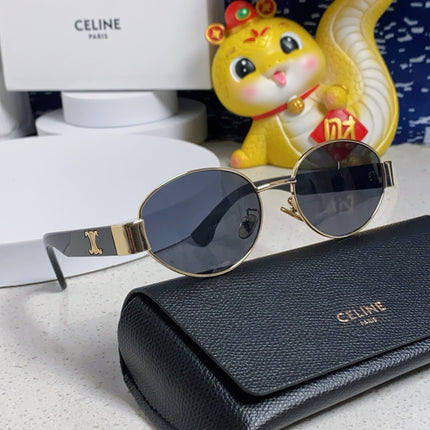 CELINE 26S OVAL FRAME IN METAL 493073