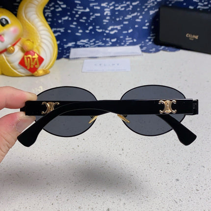 CELINE 26S OVAL FRAME IN METAL 493074