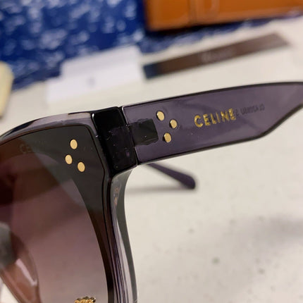 CELINE 26S SQUARE FRAME IN PURPLE ACETATE 496507