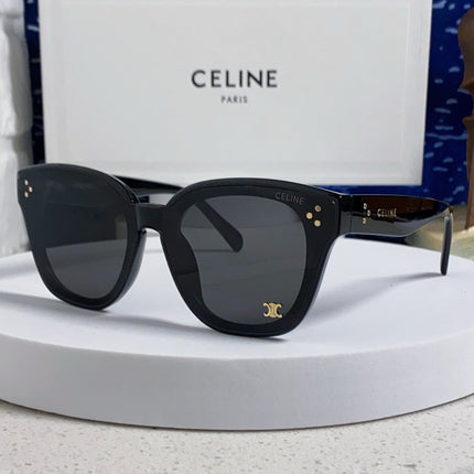 CELINE 26S SQUARE FRAME IN BLACK ACETATE 496509