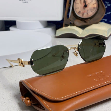 CELINE 26S POLYGONAL FRAME IN METAL 493099