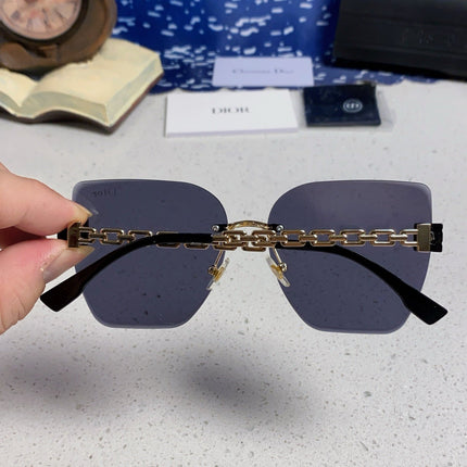 DIOR 26S SQUARE FRAME IN METAL 502863