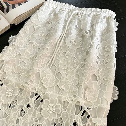 ZIMMERMANN 26S LACE MIDI SKIRT STYLE 14