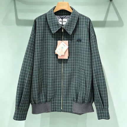 MIUMIU 26S PLAID JACKET 1559