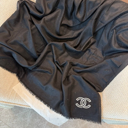 CHANEL 26S SCARF 200 IN CASHMERE 509420