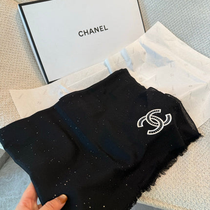 CHANEL 26S SCARF 200 IN CASHMERE 509420