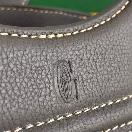 GOYA 26S BELUGA MINI BAG 23CM IN GREY GOYARDINE CANVAS AND CALFSKIN