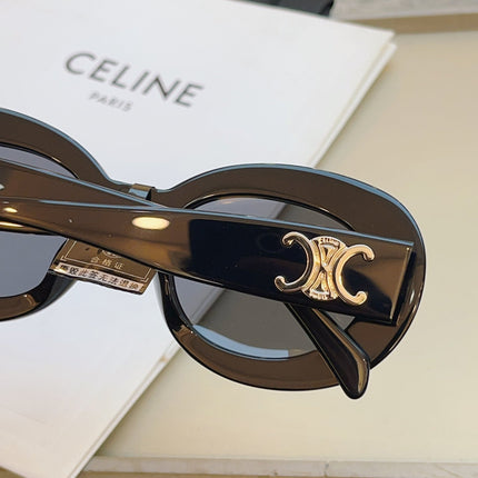 CELINE 26S OVERSIZED ROUND FRAME IN ACETATE 483329