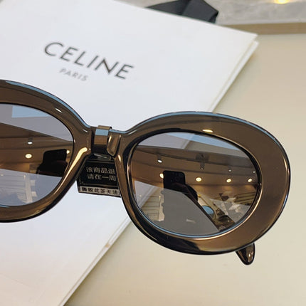 CELINE 26S OVERSIZED ROUND FRAME IN ACETATE 483329