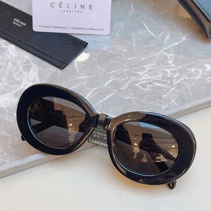 CELINE 26S OVERSIZED ROUND FRAME IN ACETATE 483329