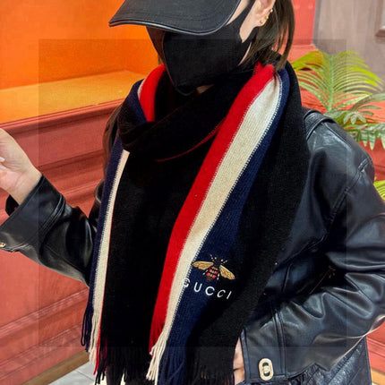 GUCCI 25S SCARF 180 IN CASHMERE 730566