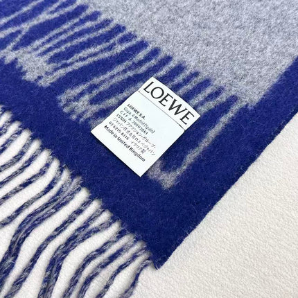 LOEWE 26S SCARF 180 IN CASHMERE WOOL 311813