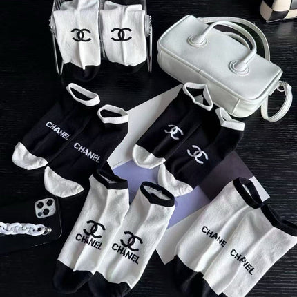 CHANEL 26S ANKLE SOCKS 412419 (1 BOX)