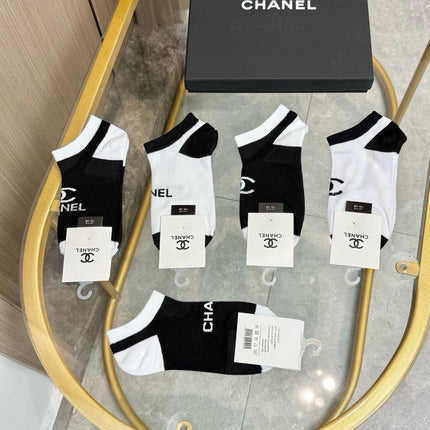 CHANEL 26S ANKLE SOCKS 412419 (1 BOX)