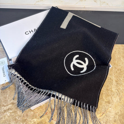 CHANEL 26S SCARF 200 IN CASHMERE 509076