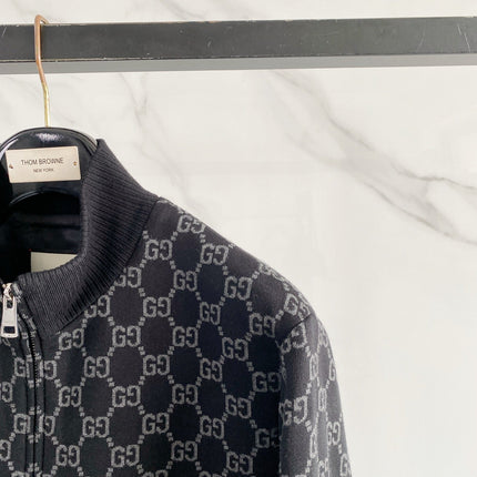GUCCI 26S KNIT ZIP CARDIGAN 615