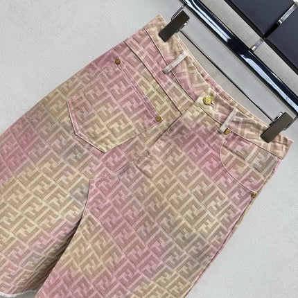 FENDI 26S DENIM SKIRT 465