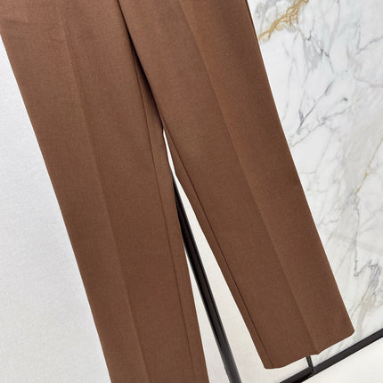 MIUMIU 26S WIDE LEG PANTS 954