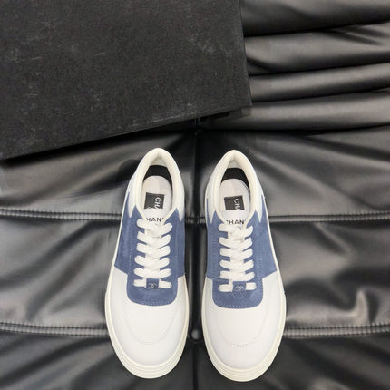 CC SNEAKERS TRAINERS SUEDE BLUE LEATHER