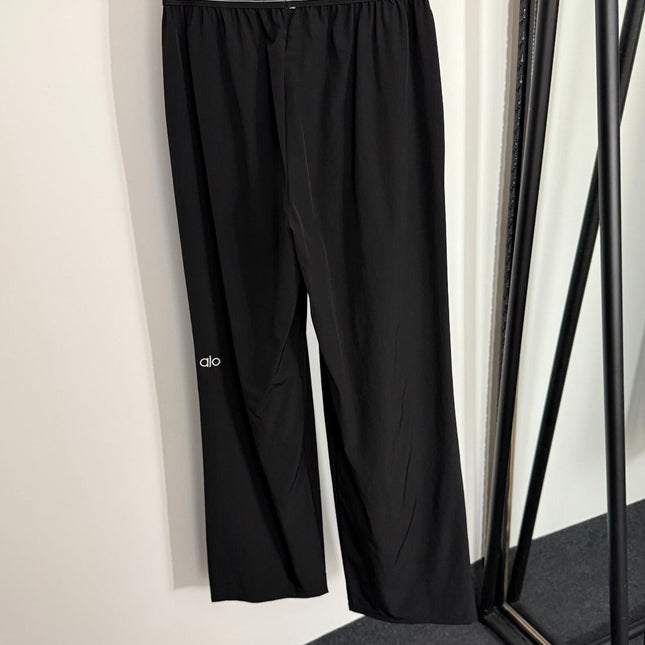 ALO 26S WIDE-LEG ELASTIC WAIST PANTS 206