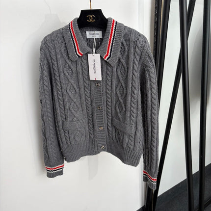 THOM 26S COLLAR CARDIGAN 388