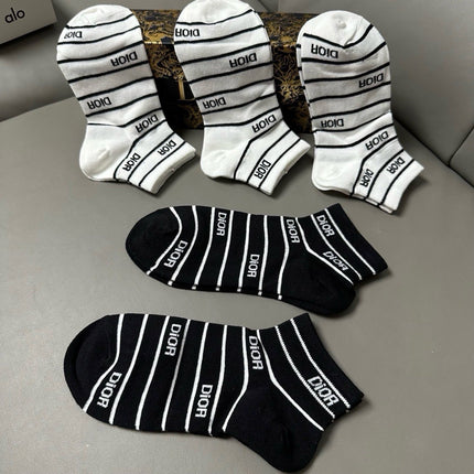 DIOR 26S ANKLE SOCKS 398783 (1 BOX)