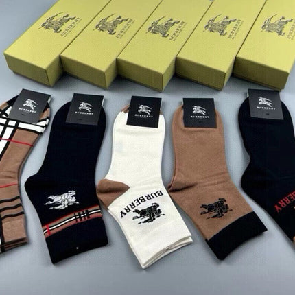 BURBERRY 26S ANKLE SOCKS 412463 (1 BOX)