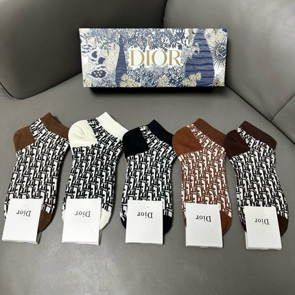 DIOR 26S ANKLE SOCKS 415728 (1 BOX)