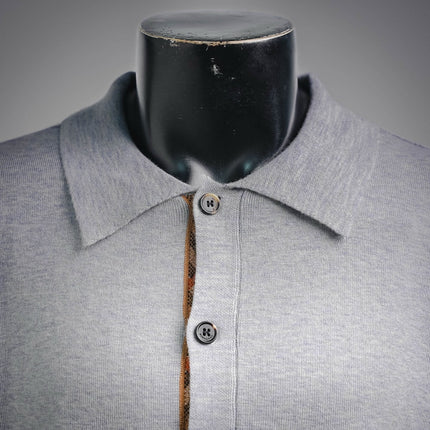 BURBERRY 26S COLLARED KNIT CARDIGAN 494