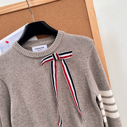 THOM 26S ROUND-NECK KNIT SWEATER 299