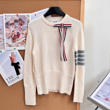 THOM 26S ROUND-NECK KNIT SWEATER 297
