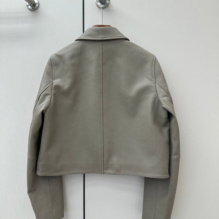 HERMES 26S LEATHER JACKET 632