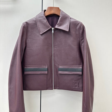 HERMES 26S LEATHER JACKET 630