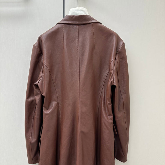 BALENCIAGA 26S LEATHER JACKET 222